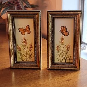 Vintage butterfly art